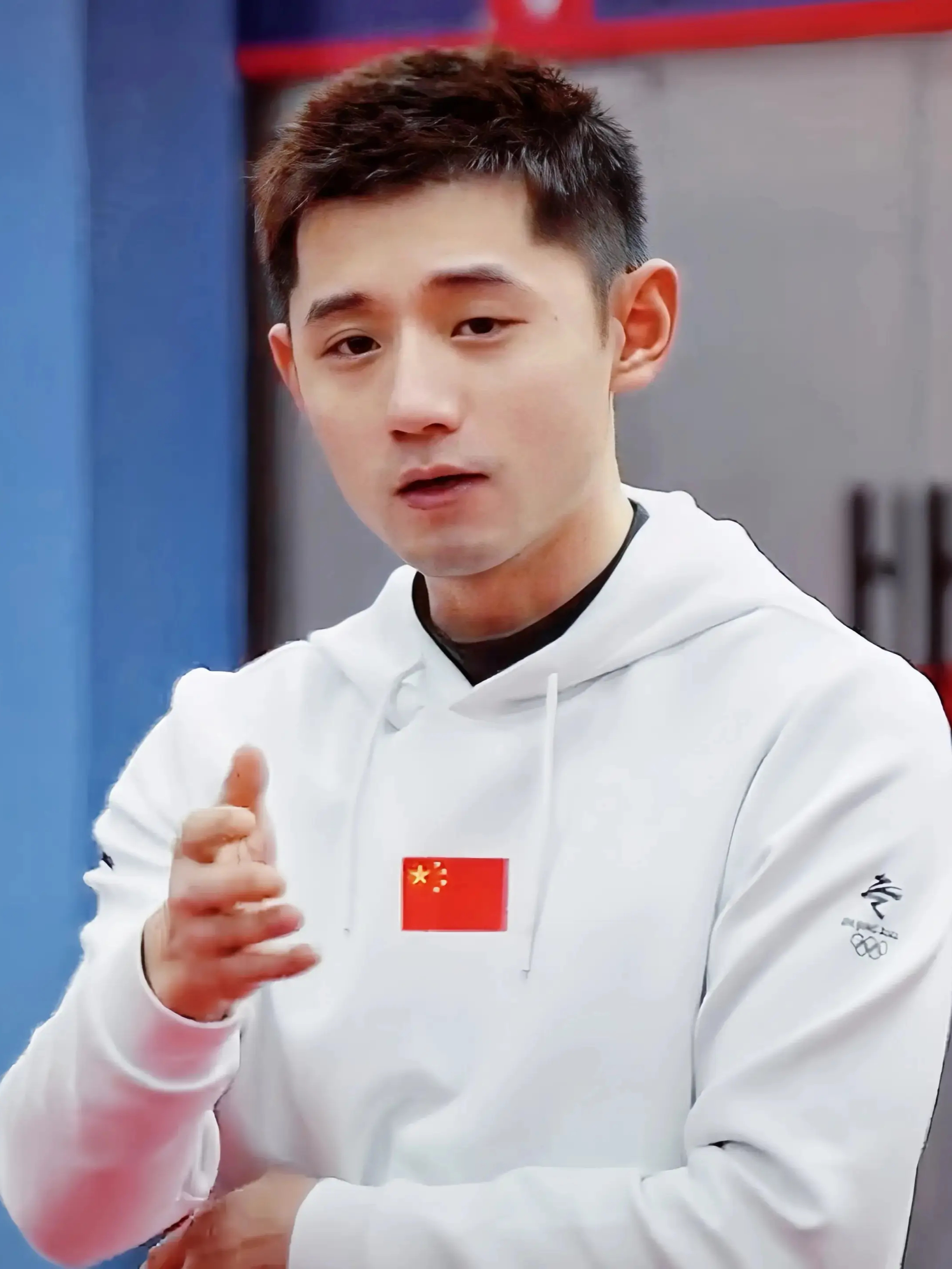 中国乒乓球队碾压法国乒乓球队，张继科三分雨点燃全场的简单介绍